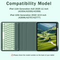 thumbnail image 2 of Funda con Teclado Retroiluminado Verde JKSML para iPad 11ª Generación 11", 2 of 8