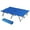 Blue, variant on 2 Person Folding Camping Cot for Adults, 50" Extra Wide Outdoor Portable Sleeping Cot with Carry Bag, Elevated Camping Bed, Beach Hiking, Grey