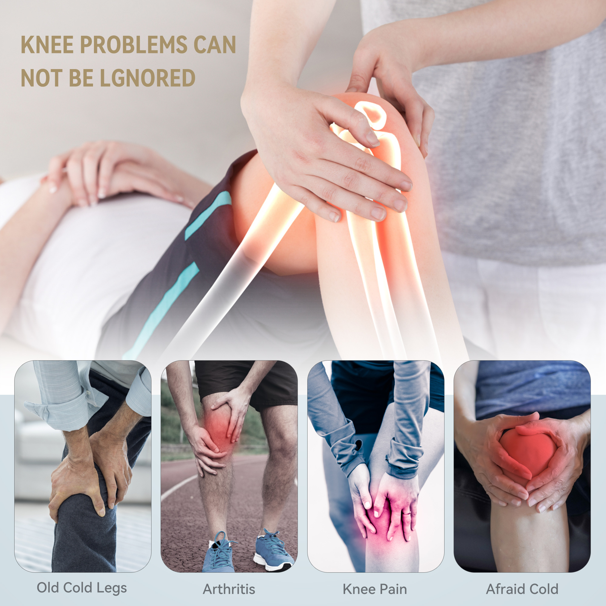 FIT KING Leg and Foot Massager with Knee Heat photo 5