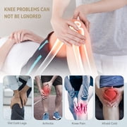 FIT KING Leg and Foot Massager for Circulation with Knee Heat, Handheld Controller with Multiple Massage, for Relaxation Muscles FSA/HSA Eligible