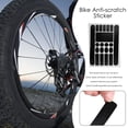 thumbnail image 4 of Película Protectora Pegatina para bicicleta MTB, pegatina protectora para marco de bicicleta antiarañazos (negro), 4 of 4