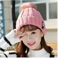 thumbnail image 4 of Gustave Women's Soft Knitted Hat, Scarf & Glove Set, Pink, 2-Piece, 4 of 8
