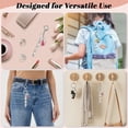 thumbnail image 2 of Kit para Hacer Llaveros: Llaveros DIY, 10 Varillas para Llaveros con Cuentas, 10 Borlas, 10 Espacios en de Acrílico, Kit para Hacer Llaveros con Dijes, 2 of 5