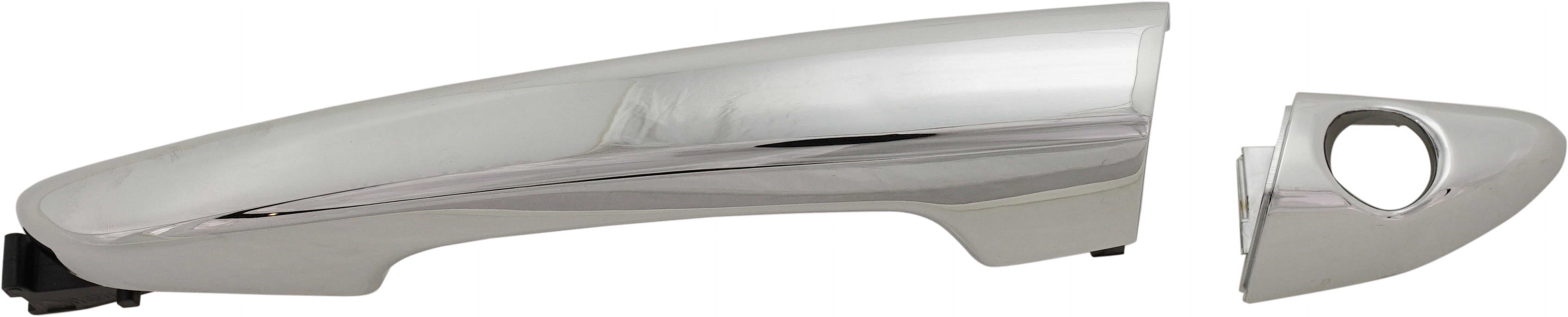 Evan-Fischer Exterior Door Handle For 2001-2006 Hyundai Santa Fe – Front Driver Side, Chrome Lever With Primed Bezel