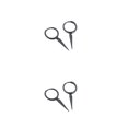 thumbnail image 2 of 2 Piezas de Pendientes Decorativos Galvanizados Elegantes y Exquisitos para Mujer Qarigey, 2 of 6