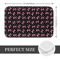 thumbnail image 2 of Susaid polka dot with pink bows Print Doormat,Porch Decor,Housewarming Decor Gift Doormat,Funny Flannel Floor Mat,Funny Doormat 24x16 Inch, 2 of 7