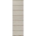 thumbnail image 2 of Momeni Rugs Mesa Collection, 100% Wool Hand Woven Flatweave Transitional Area Rug, 23" x 83" Runner, Beige, 2 of 2