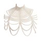 thumbnail image 1 of Minnieouse Women Pearl Beaded Body Chain Shawl Necklace  Collar Jewelry Layered Ropa, zapatos y accesorios Miscelánea Blanco, 1 of 1