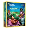 National Geographic Butterfly Growing Kit with Habitat and Voucher for 5 Live Caterpillars