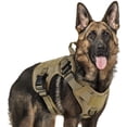 thumbnail image 1 of Arnés táctico para perros M Marrón, chalecos de anillo para perros de trabajo militar, arneses para perros de entrenamiento militar sin tensión, con clips de correa para caminatas y caza-L ACTIVE Biensenido a ACTIVE, 1 of 4