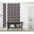 thumbnail image 5 of Ambesonne Peony Peel & Stick Wallpaper for Home, British Flowers on Midnight, 13"x100", Indigo Rose and Olive Green, 5 of 5