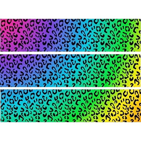 Edible Icing Image Cake Border Strips & Cake Toppers, by TNCT (3 Count)