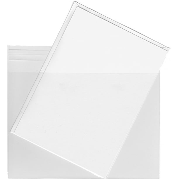 Clear Plastic Sleeves for A2 Cards & Envelopes 100