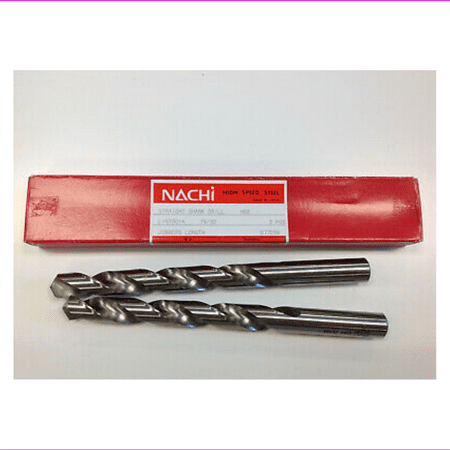 

PACK OF TWO NACHI 19/32 DRILL B77269 STRIGHT SHANK DRILL HSS NIB JAPAN