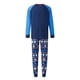 thumbnail image 5 of Txlixc Traje de pijama de Navidad familiar, blusa de manga larga impresa con letras + pantalones impresos de alce Snowflake Santa Claus Txlixc  moda, 5 of 8