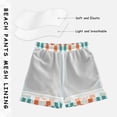 thumbnail image 3 of FORMRS Boys Swim Trunks Quick Dry Mesh Liner Boardshorts Sizes XS-XL, Simple Nautical Pattern, 3 of 7