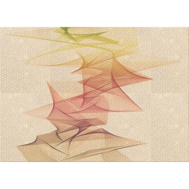 Ahgly Company Tapis d'Intérieur Lavables à la Machine Rectangle Transitionnel Doré Blond Doré, 2' x 3'