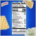 Lance Sandwich Crackers, Captain's Wafers Cream Cheese and Chives, 8