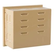 Manufacturer Varies Universal Thermostat Guard, Tan, Metal 13J041