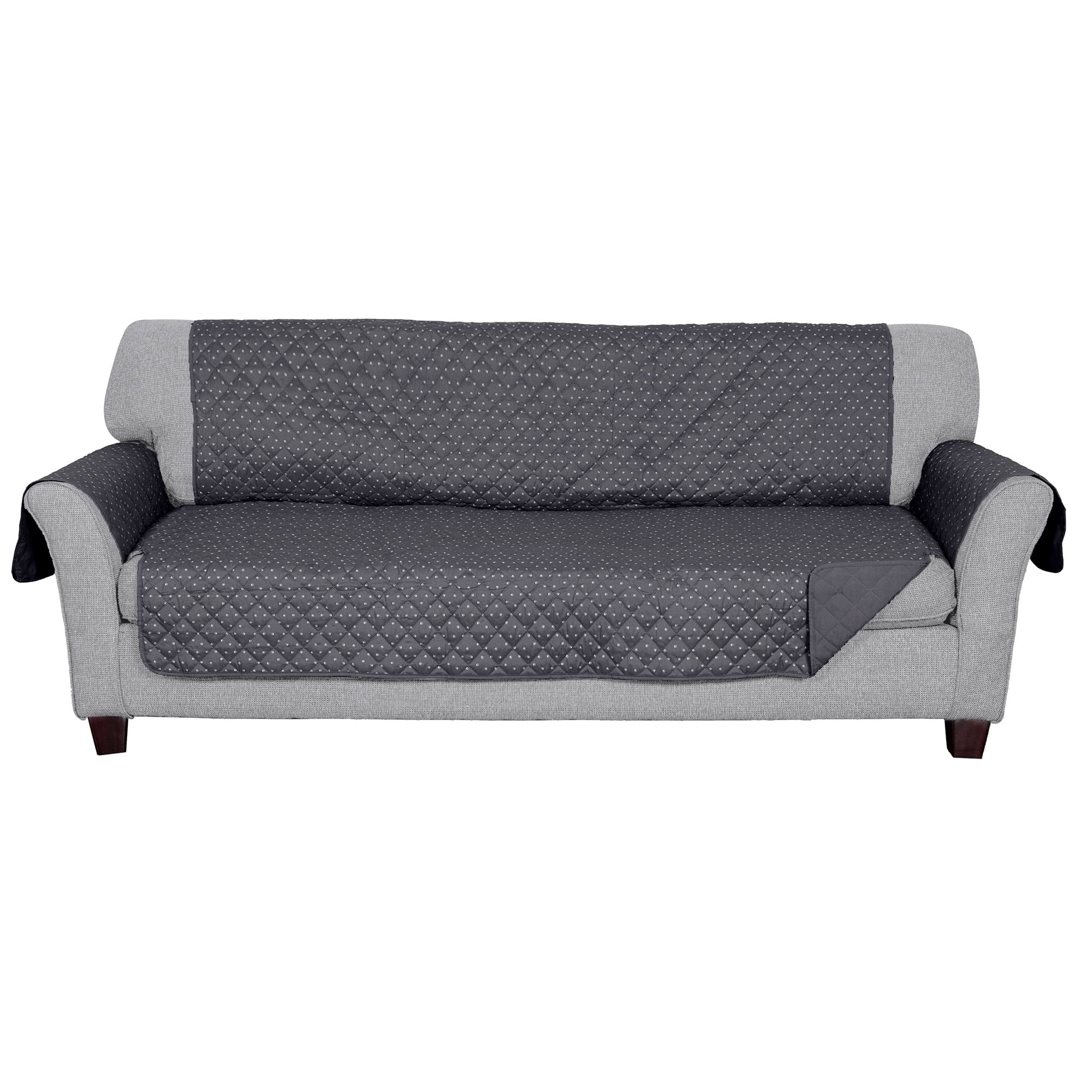 paw print sofa cover