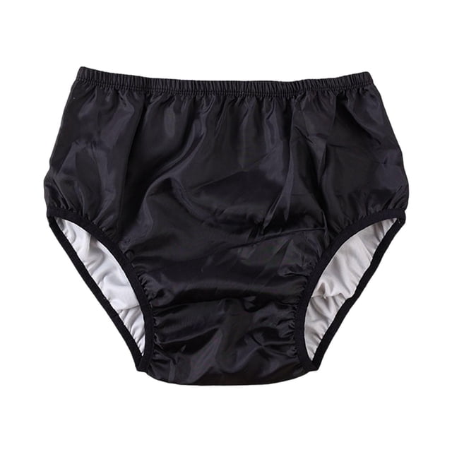 Pañal para adultos mayores, incontinencia, cintura elástica, reutilizable, antifugas laterales 3XL