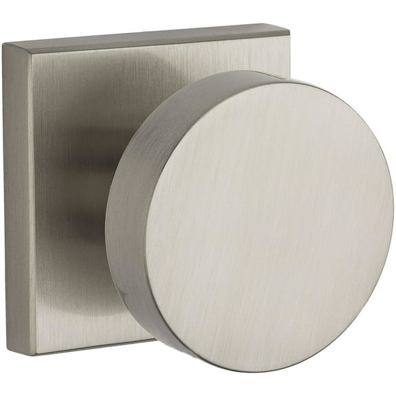 Baldwin Hd.Con.Csr Contemporary Non-Turning One-Sided Dummy Door Knob - Nickel