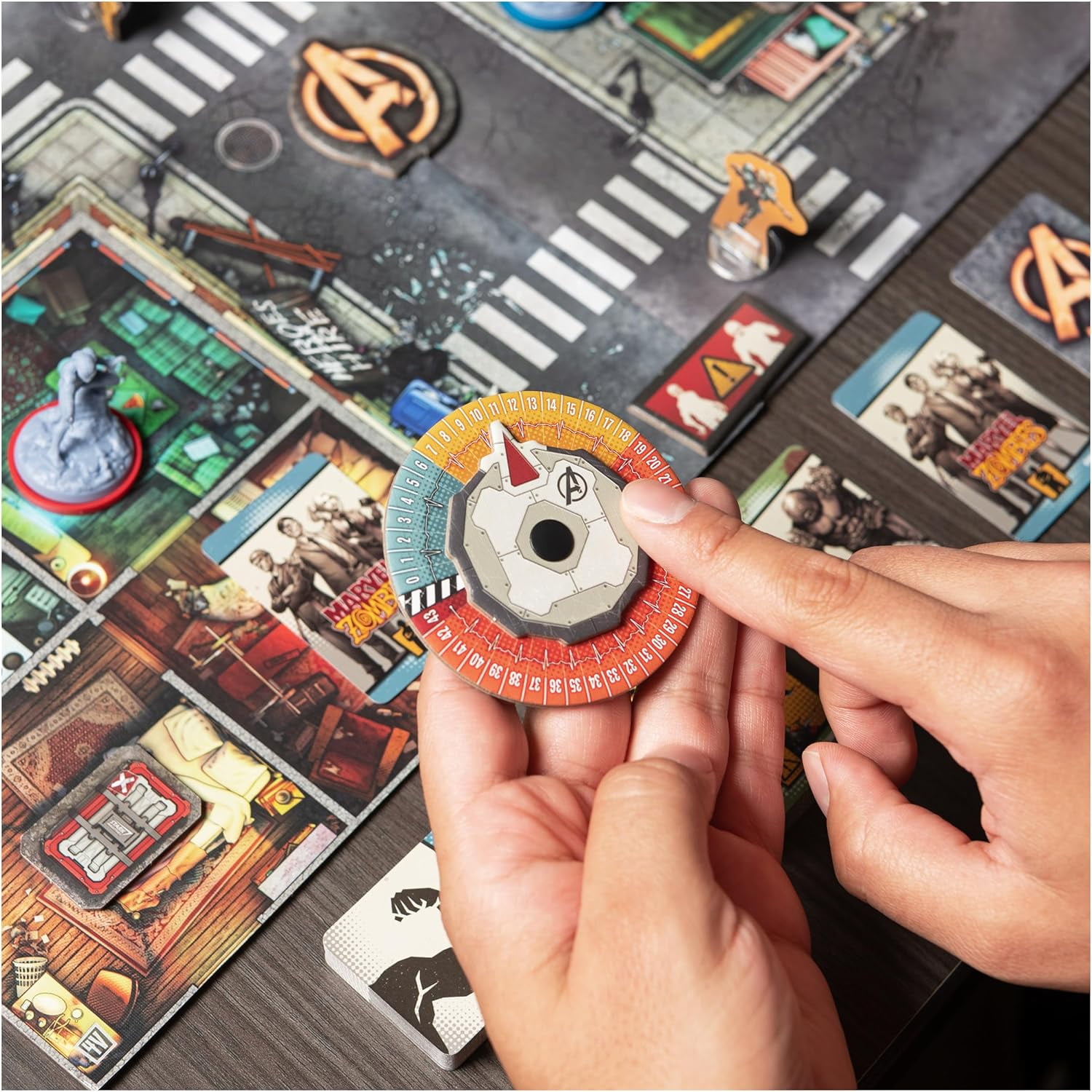 Marvel Zombies: Heroes’ Resistance, Marvel Comics Strategy Board Game, for Adults and Teens Ages 14+