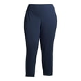 thumbnail image 5 of Terra & Sky Women's Plus Size Knit Pants (Regular and Petite Lengths), 5 of 7