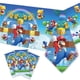 thumbnail image 2 of Juego de monedas doradas para fiesta de cumpleaños, suministros de vajilla, mantel de seta favorito para niños, Baby Shower, Bors, 2 of 3