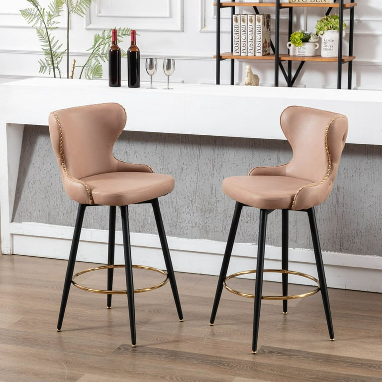 Quality bar 2024 stools leather