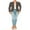 Charcoal, variant on MOA COLLECTION Women's Casual Solid Office Work Wear Long Sleeve Fitted Open Front Blazer Jacket