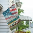 thumbnail image 3 of America Forever Patriotic Camping House Flag Double Sided USA Summer American Campsite Camping Trailer Van RV Camping Flags for Campers Seasonal Yard Outdoor Decorative Flag - 28 x 40 Inch, 3 of 3