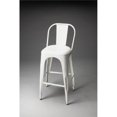thumbnail image 2 of Butler Specialty Industrial Chic 26" Barstool in White, 2 of 2
