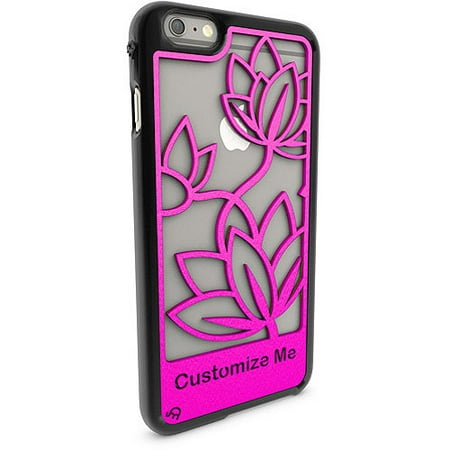 Apple iPhone 6 Plus and 6S Plus 3D Printed Custom Phone Case - Lotus Flower Design