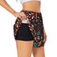thumbnail image 1 of Balery Colorful Mexican2 Pantalones cortos deportivos para mujer con forro y dos bolsillos, elásticos, para entrenamiento, gimnasio, yoga-XX-Large, 1 of 7