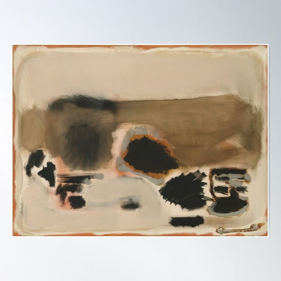 Mark Rothko Poster Wall Art, Modern Wall Decor For Living Room Bedroom, 24x36 UNFRAMED