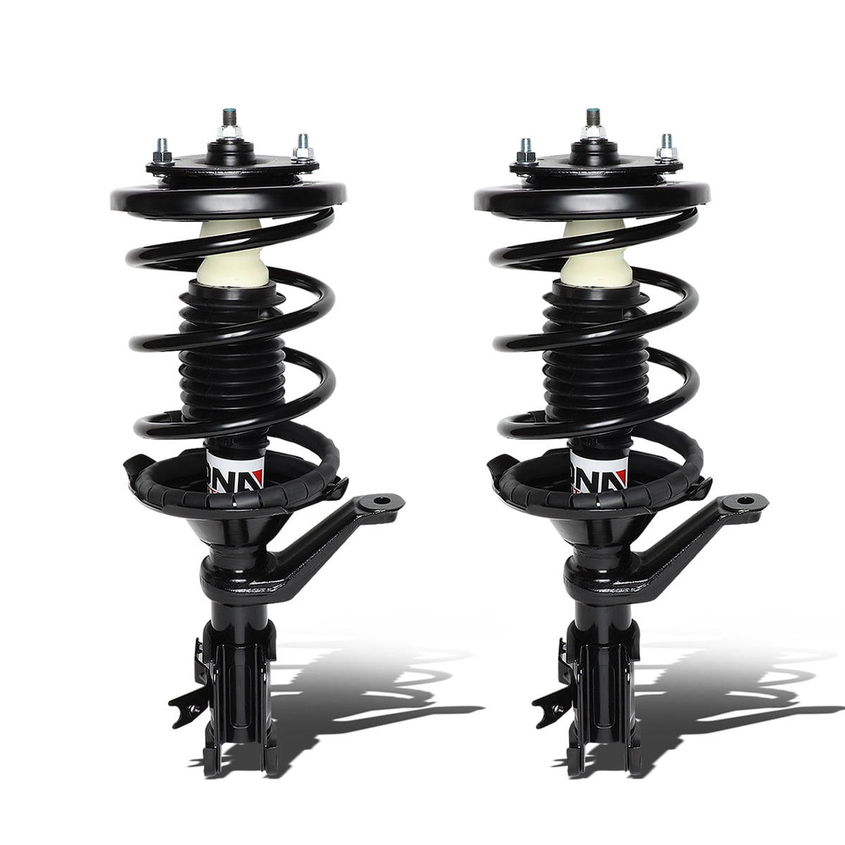 2 x FRONT COIL SPRING FOR HONDA CIVIC  2001-2005 NEW 2 x FRONT SHOCK ABSORBERS 