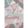 thumbnail image 2 of Addison Rugs Mayfield Premium Machine Washable Transitional Geometric Seafoam Rectangle Rug, 10' X 14' Machine Washable Transitional Geometric Seafoam Oversized Sherpa Throw Blanket, 2 of 7