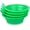 Green, variant on Cibi Cereal Bowls with Straws for Kids BPA-Free Plastic | Toddler Sip-A-Bowls with Built-In Straw for Cereal and Soup | Set of 4 Colorful Breakfast Bowls
