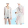 thumbnail image 4 of 1pc Fashion Thickened Raincoat Women Outdoor Portable Waterproof Rainware Women Rain Jacket Poncho For Travel Camping Hiking,Non Disposable Raincoat T, 4 of 5