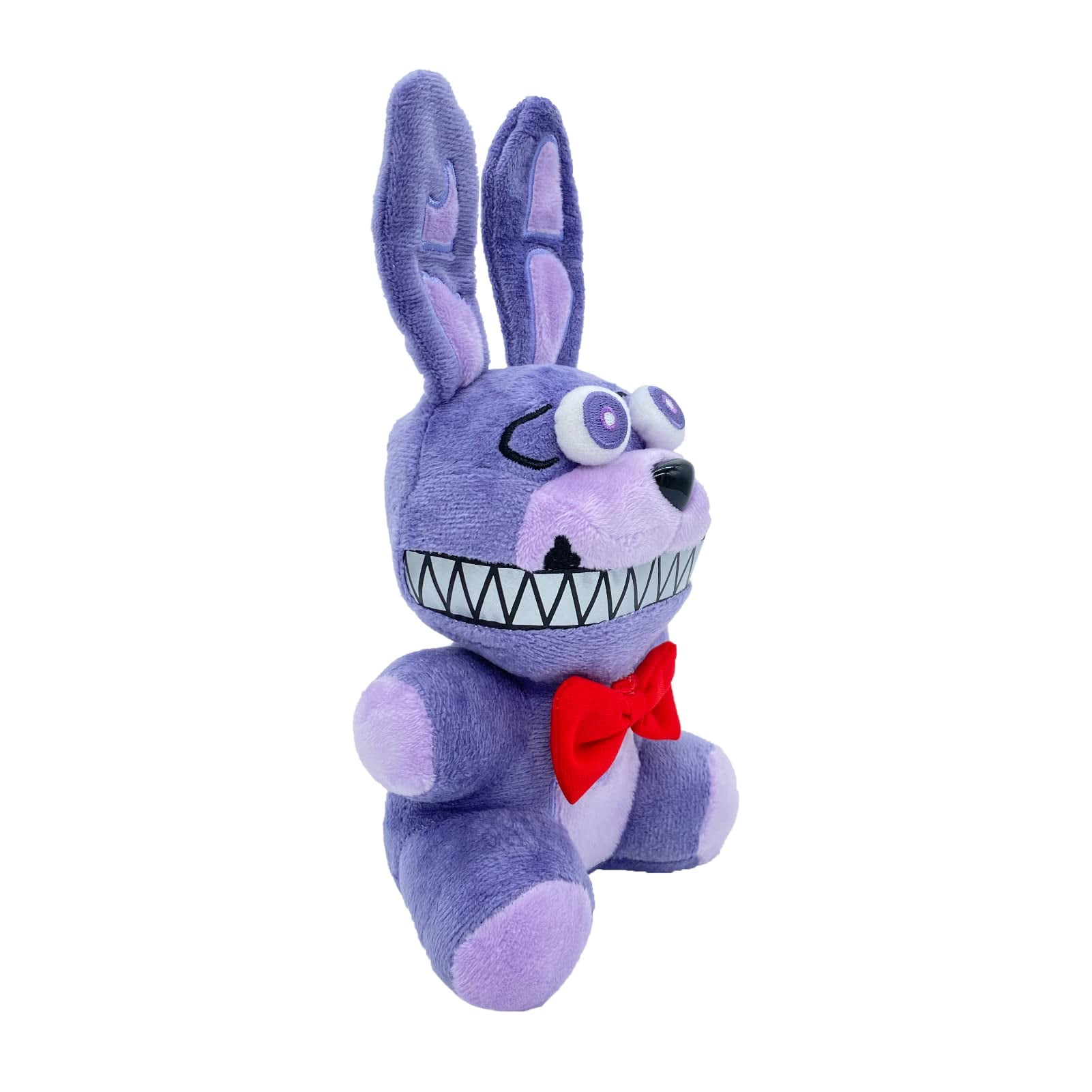 Nightmare Bonnie Plush Toy, FNAF plushies Toy, FNAF All Character Stuffed Animal Doll Children's Gift Collection,8”(Purple Bonnie Rabbit)