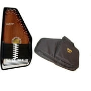 Oscar Schmidt 15 Chord Autoharp w/ Gig Bag, Maple Body, Sunburst Finish, OS15B-AC445