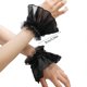 thumbnail image 3 of False Flared Sleeves Detachable for Hoodie Sweater Decorative Sleeves Flared Wrist Beading Organ Wrist Cuffs White, 3 of 4