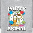 thumbnail image 3 of Garfield - Party Animal - Men's Crew Neck Fleece Pullover, 3 of 5
