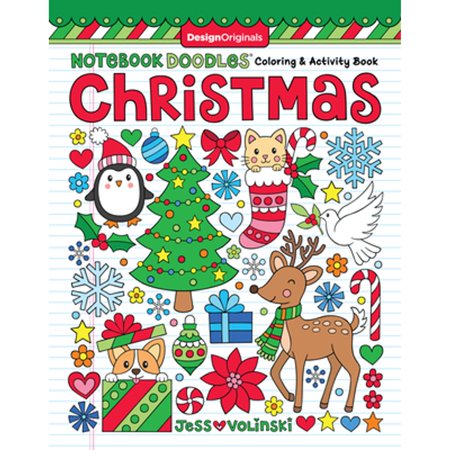 Pre-Owned Notebook Doodles Christmas: Coloring & Activity Book (Paperback) 1497204445 9781497204447
