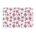 thumbnail image 2 of Goofa 16"x24" Inches Purple Mushroom Doormats for Outdoor Entrance - Non-Slip Welcome Mat, Heavy Duty Door Mats Outdoor, Spring Doormat, 2 of 9