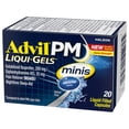 thumbnail image 3 of Advil PM Mini Liquid gels 20ct, 3 of 4