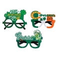 thumbnail image 1 of 2 Gafas de festival BLESIY para adultos Sin Lentes Montura de Gafas decoración para fiestas letras amarillas, 1 of 8