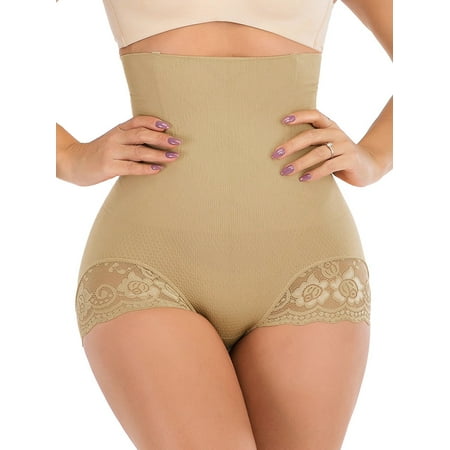 

FOCUSSEXY Womens Butt lifter Enhancer Shaper Panties Underwear Waist Trainer Tummy Control Butt Lifter Panties Slimming BoyShorts Shaper Panties