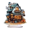 thumbnail image 2 of Halloween Pumpkin Ghost House Decoration 2D Acrylic Bedroom Desktop Gift, 2 of 5